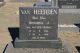 Hendrina J. (van der Merwe) van Heerden (b. 8 May 1894, d. 29 Apr 1974).