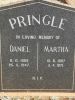 Daniel Edward (b. 08 Jun 1889, d. 25 May 1947) & Martha Sophia (Kruger)(b. 13 Aug 1896, d. 05 Apr 1971) Pringle.